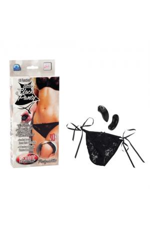 Remote Control 10-Function Little Black Panty - Panty