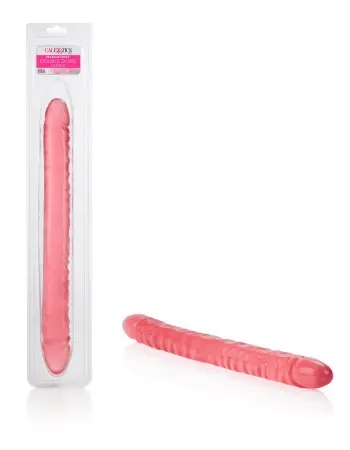 Translucence 18 Inches Veined Double Dong