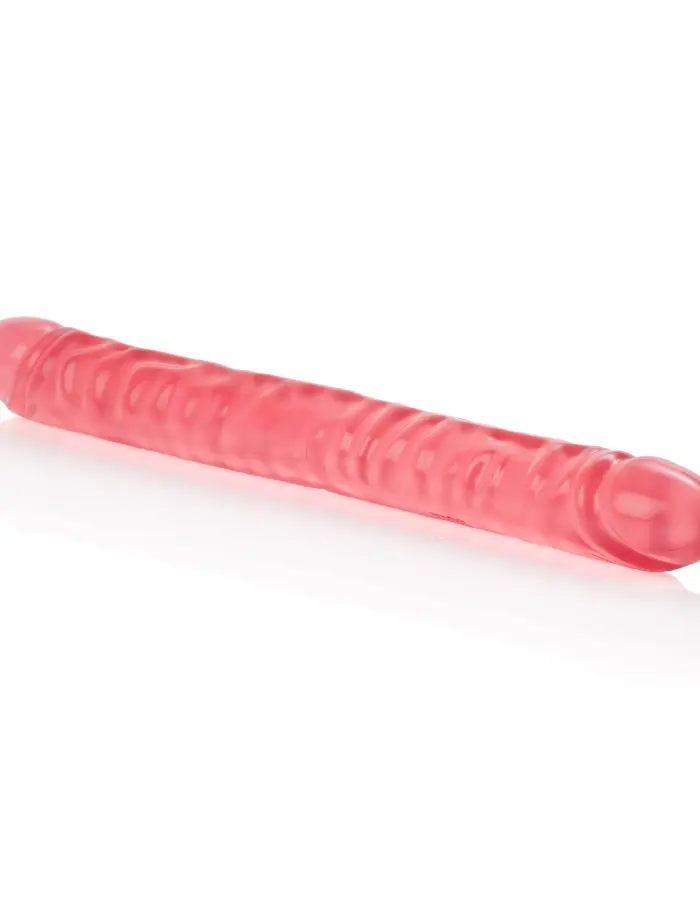 Translucence 18 Inches Veined Double Dong