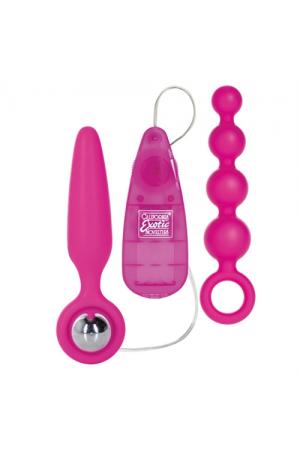 Booty Call Booty Vibro Kits - Pink