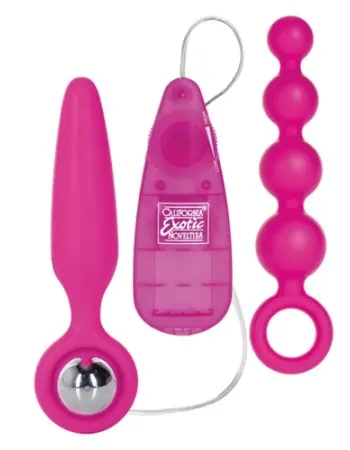Booty Call Booty Vibro Kits - Pink