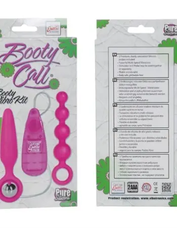 Booty Call Booty Vibro Kits - Pink