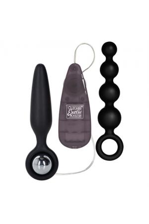 Booty Call Booty Vibro Kits - Black