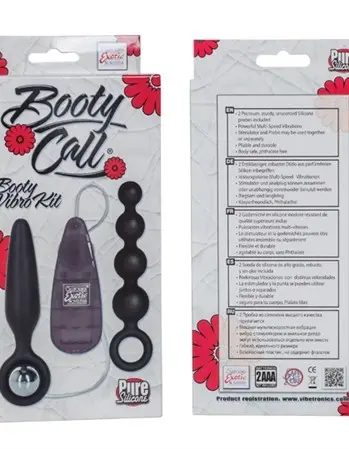 Booty Call Booty Vibro Kits - Black