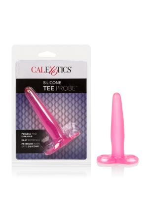 Silicone Tee Probe 4.5 Inches - Pink