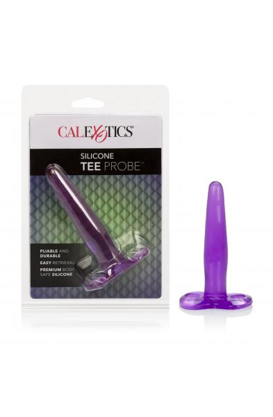 Silicone Tee Probe 4.5 Inches - Purple