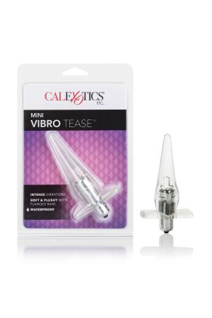 Mini Vibro Tease Slender Probe - Clear