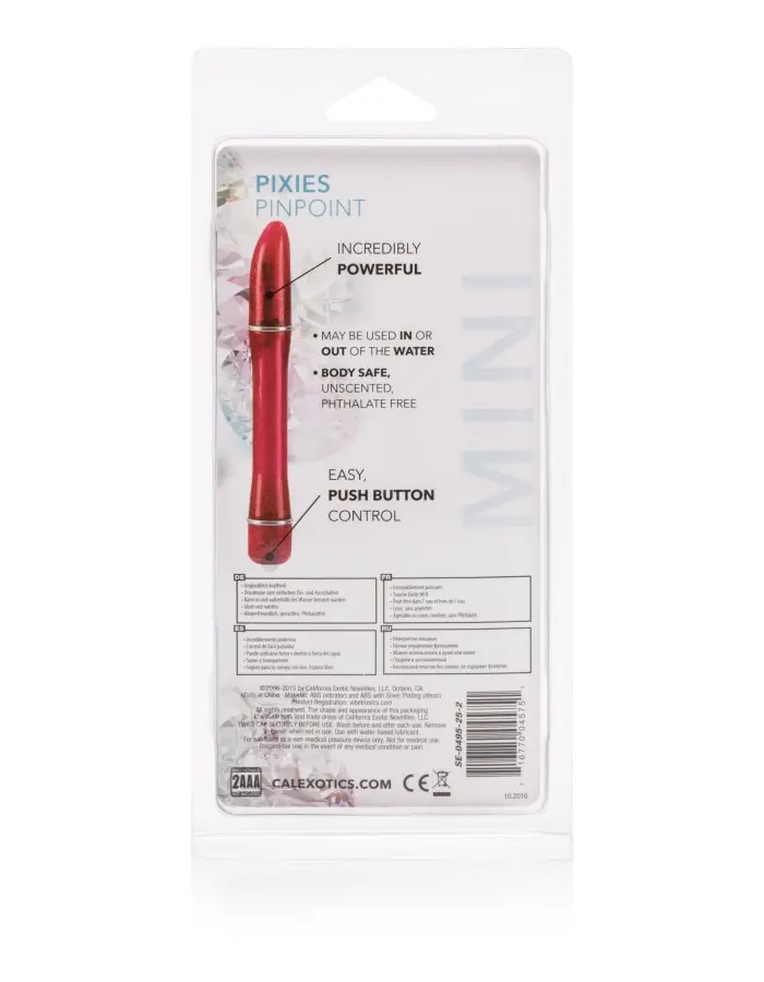 Pixies Pinpoint Waterproof Vibe - Red