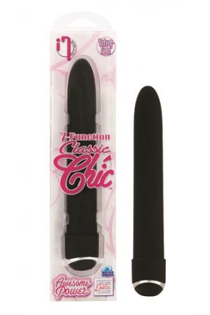 7 Function Classic Chic  6 Inches Vibe - Black