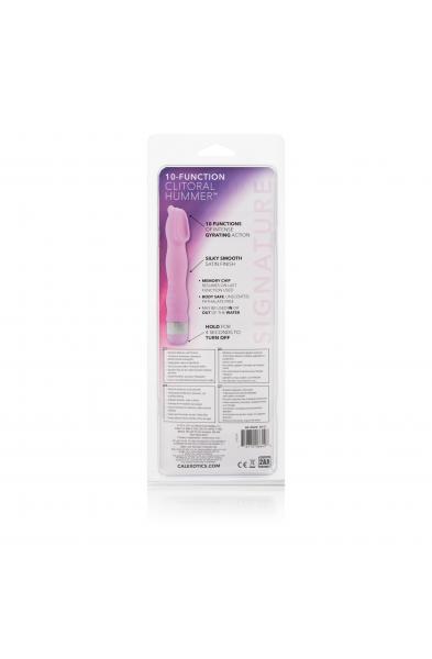 10 Functional Clitoral Hummer - Pink