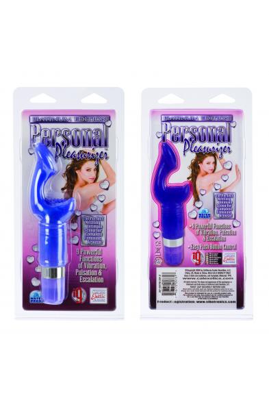 Platinum Edition Personal Pleasurizer - Blue