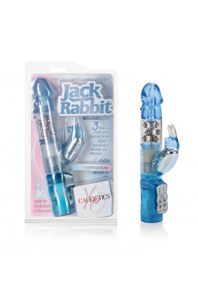 Waterproof Jack Rabbit Floating Beads - Blue