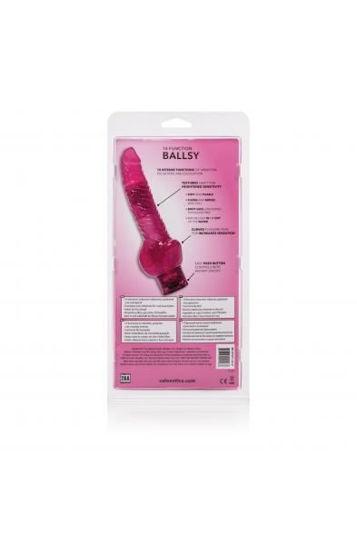 10 Function Ballsy 7 Inches - Hot Pink