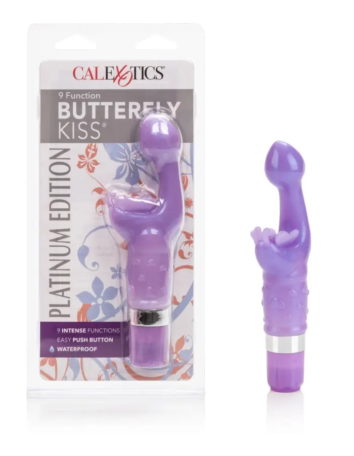 9 Function Butterfly Kiss - Platinum Edition - Purple