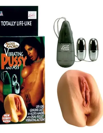 Alexis Amores Vibrating Pussy and Ass