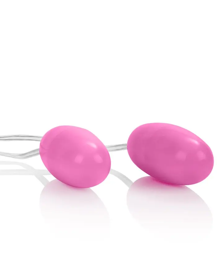 Pocket Exotics Vibrating Double Pink Passion Bullets - Pink