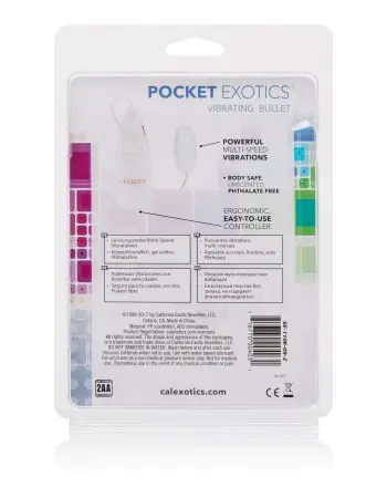 Pocket Exotics Vibrating Ivory Bullet