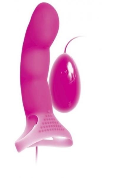 Adam and Eve Silicone G-Spot Touch Finger Vibrator - Pink