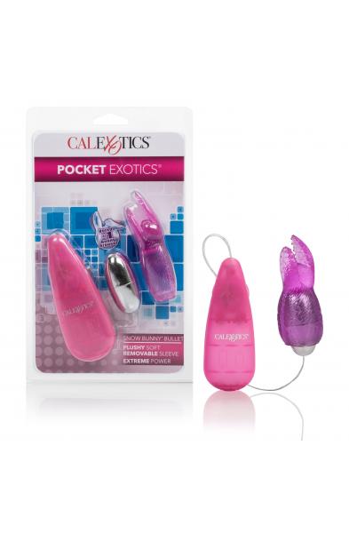 Pocket Exotics Snow Bunny Bullet - Pink