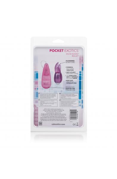 Pocket Exotics Snow Bunny Bullet - Pink