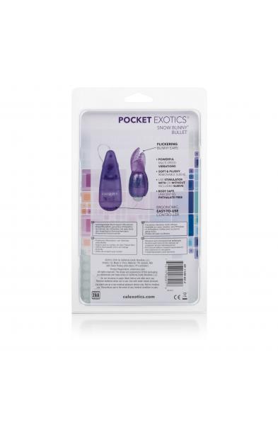 Pocket Exotics Snow Bunny Bullet - Purple