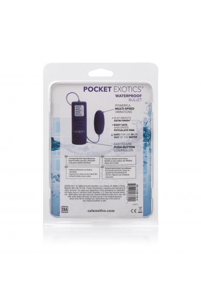 Waterproof Pocket Exotics Waterproof  Bullet - Purple