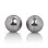 Weighted Orgasm Balls Metallic - Silver