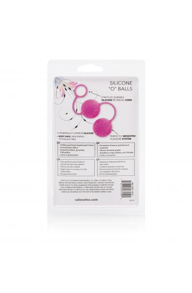 Posh Silicone O Balls - Pink