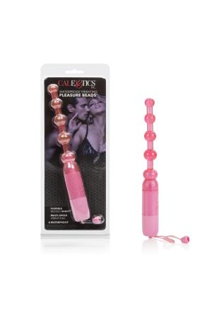 Vibrating Pleasure Beads - Pink