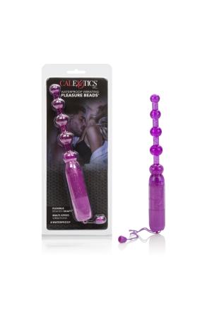 Vibrating Pleasure Beads - Purple