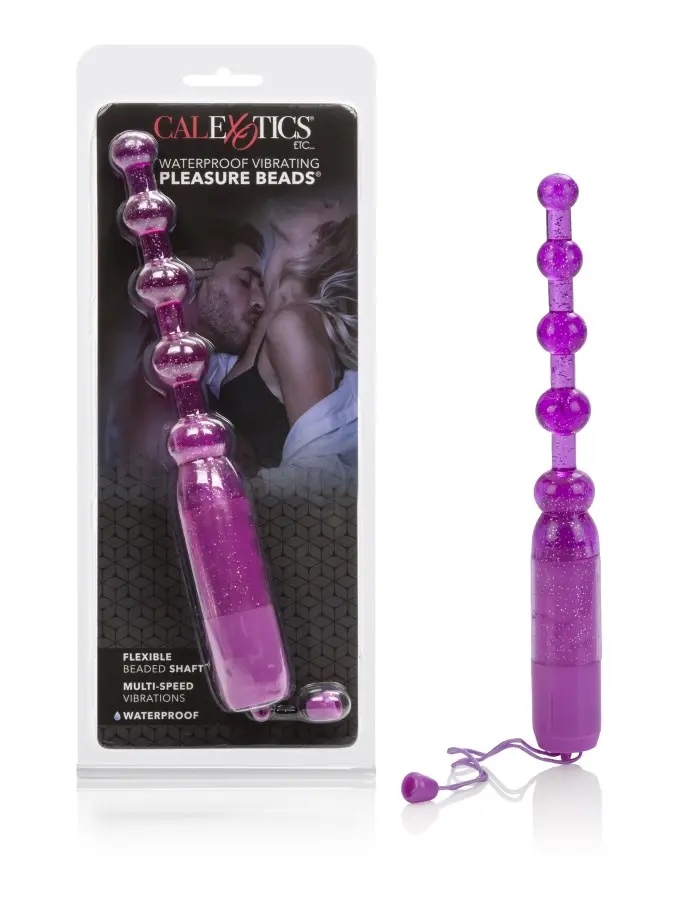 Vibrating Pleasure Beads - Purple