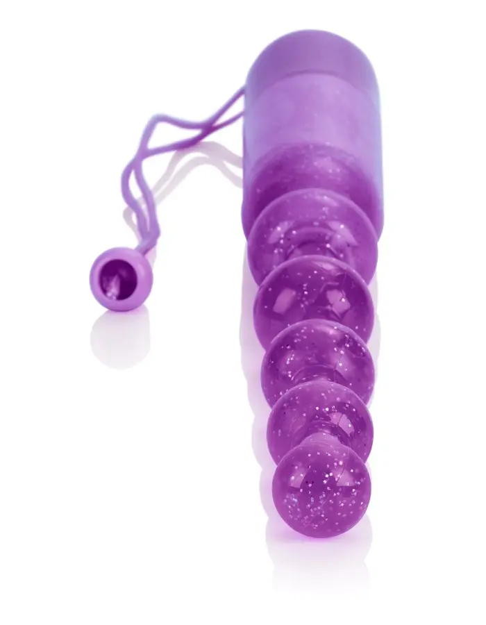 Vibrating Pleasure Beads - Purple