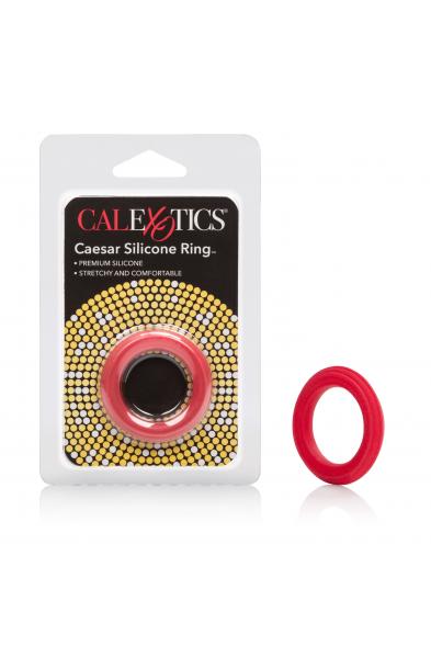 Caesar Silicone Ring - Red