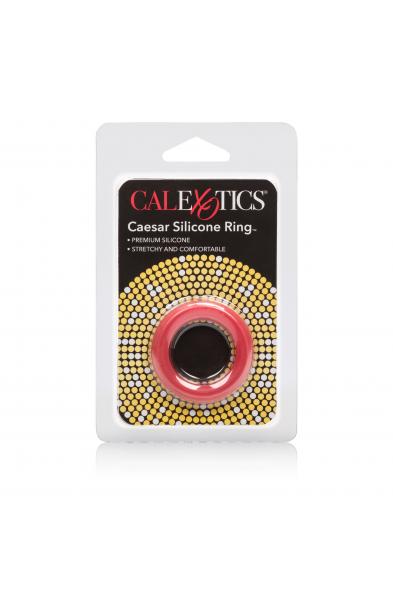 Caesar Silicone Ring - Red