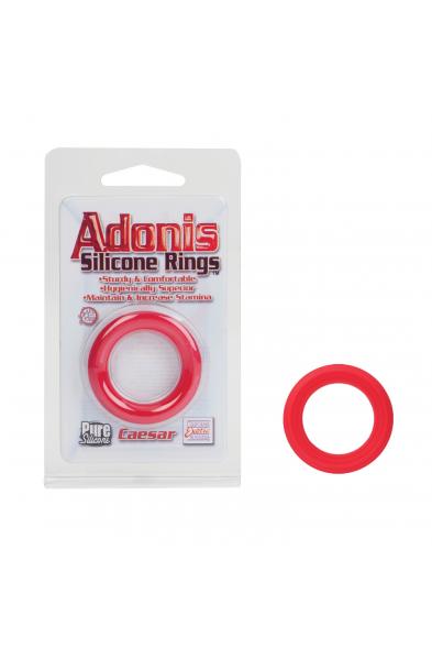 Caesar Silicone Ring - Red