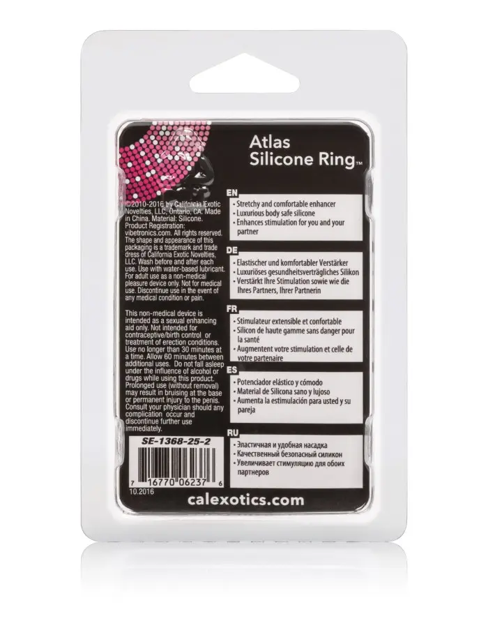 Atlas Silicone Ring - Black