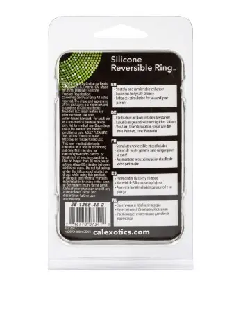Adonis Silicone Reversible Enhancer - Black