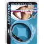 Sewn Leather C - Ring
