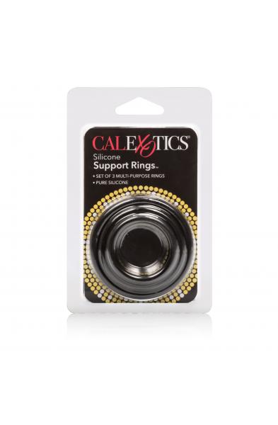 Silicone Support Rings - Black