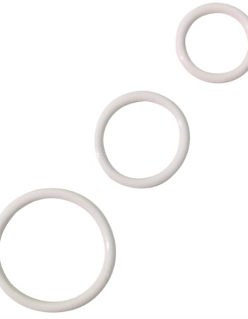 Soft C Ring Set - White