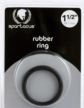 1.5 Inch Rubber C-Ring - Black