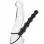 Silicone Love Rider Beaded Dual Penetrator - Black