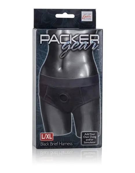 Packer Gear Brief Harness - Large/extra Large - Black