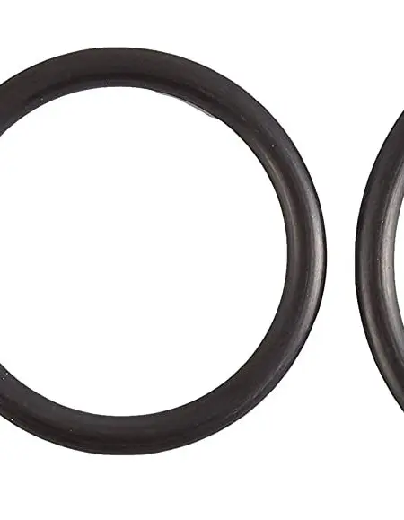 Rubber Cock Ring Set - Black