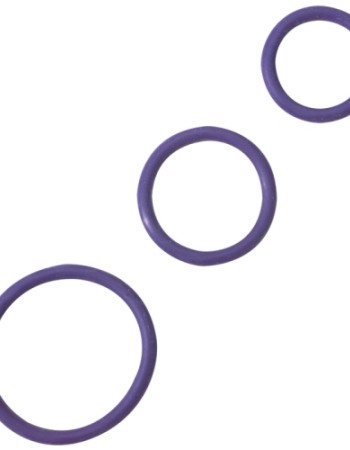 Rubber C-Ring Set - Purple