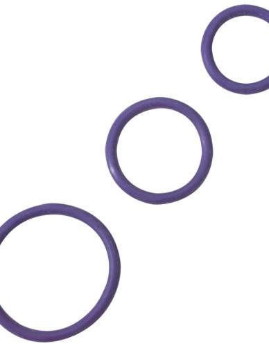 Rubber C-Ring Set - Purple