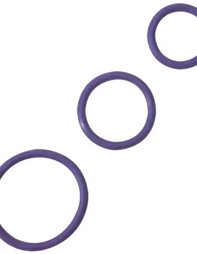 Rubber C-Ring Set - Purple