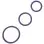 Rubber C-Ring Set - Purple