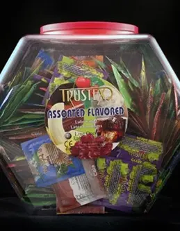 Trustex Assorted Flavors - 288 Piece Fishbowl