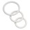 Nitrile Cock Ring Set - White